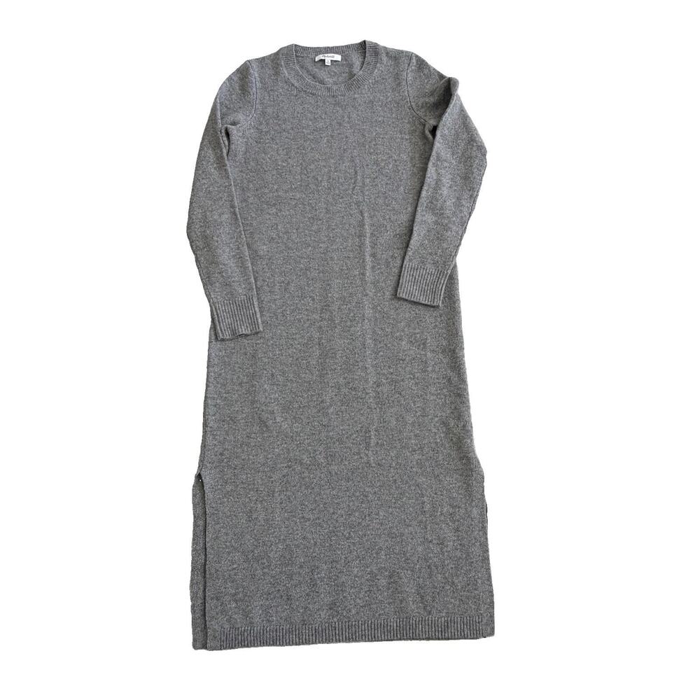 Madewell 100% Merino Wool Grey Heather Dress Sz XS Womens